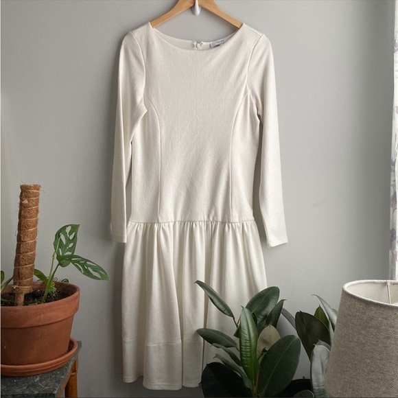 REISS Agnes Drop Waist Dress